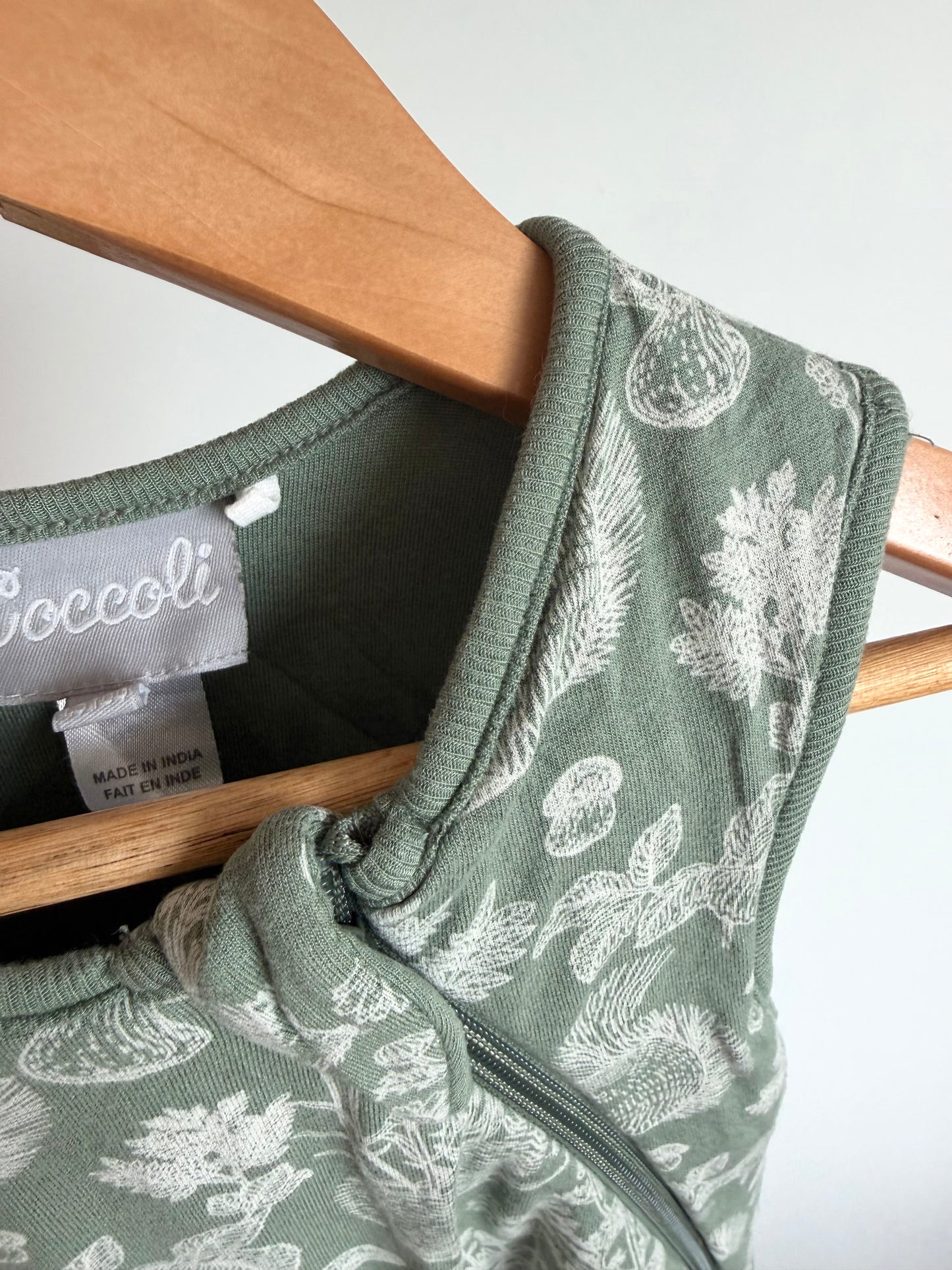 Coccoli Sage Woodland 1.5 Tog SleepSack / 0-9m