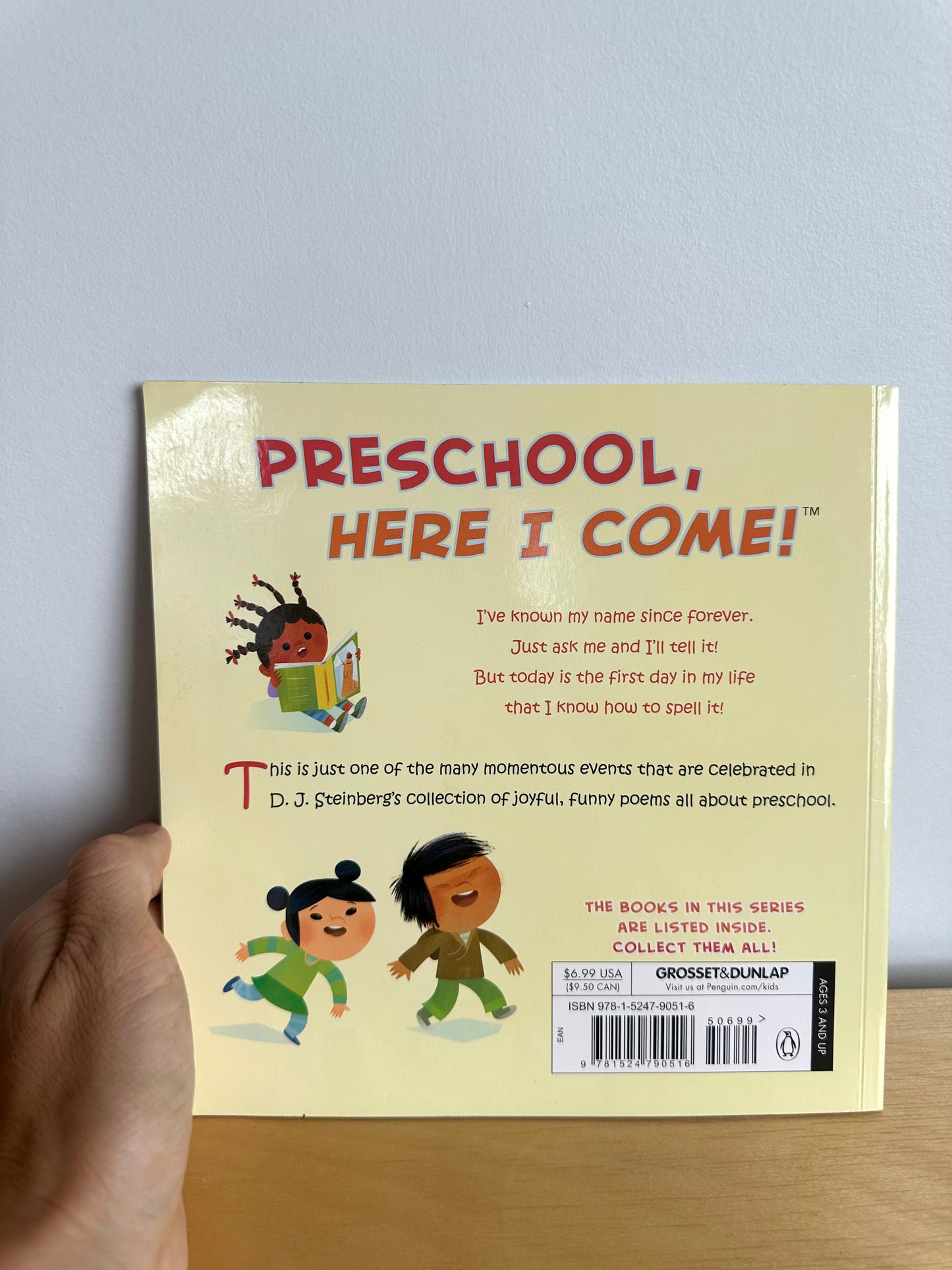 Preschool Here I Come Book / 3-5 years