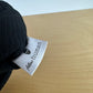 Fellow Human Ribbed Black Toque / 0-3m