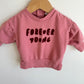 Forever Young Embroidered Sweater / 3m