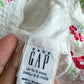 Gap Floral White Strap Hat / 0-6m