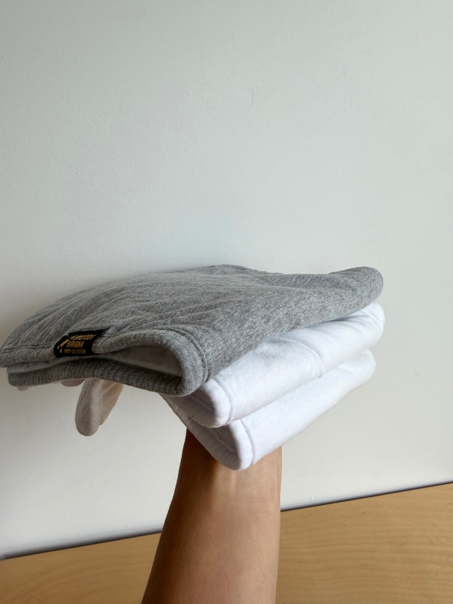 Three Organic Burp Cloths (No Shipping)