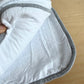 Three Organic Burp Cloths (No Shipping)