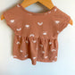 Tan Rainbow Sun Tunic Top / 6-12m