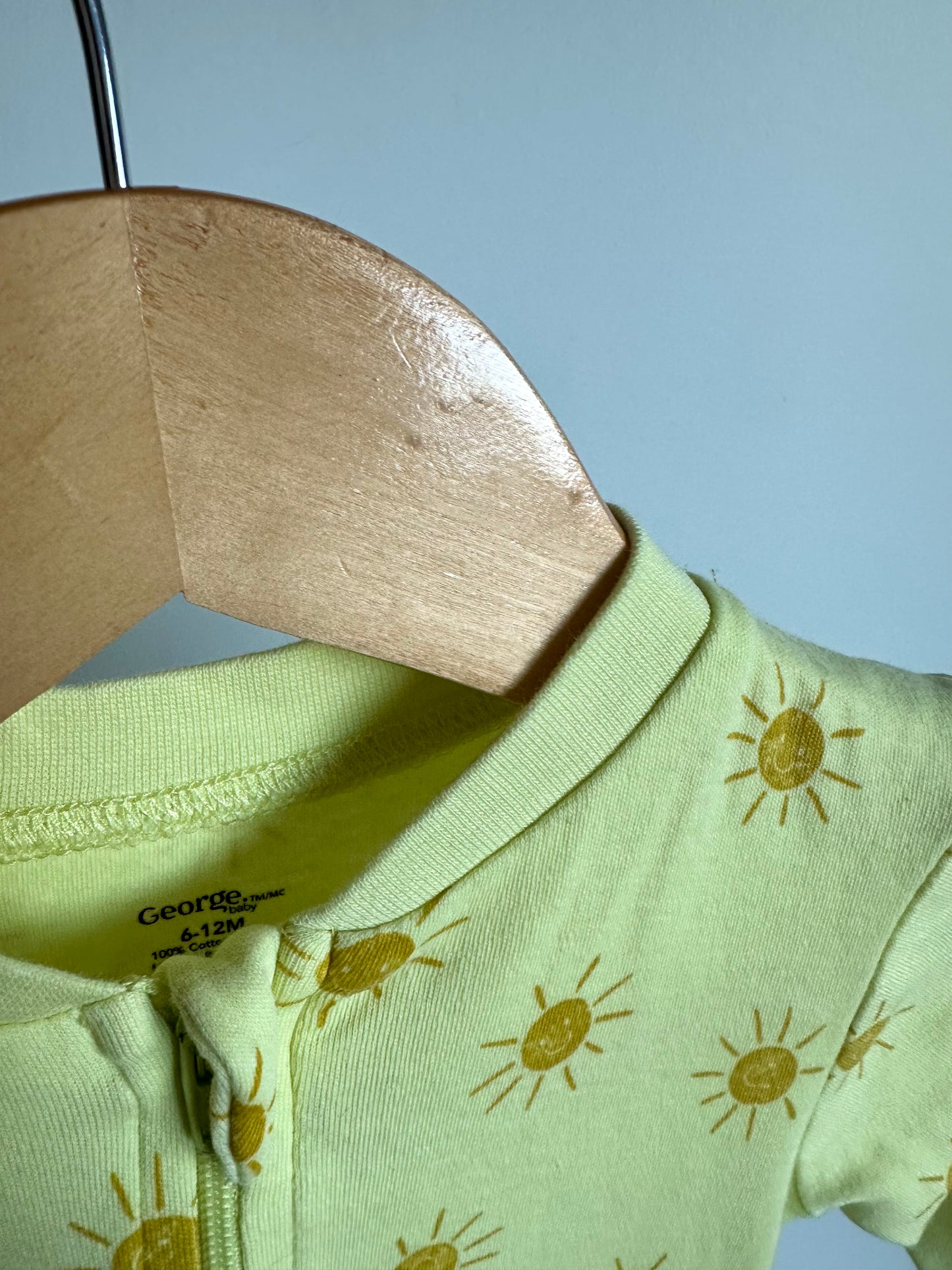 Yellow Sun Sleeper / 6-12m