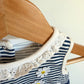 Daisy Striped Dotted Bodysuit / 9m