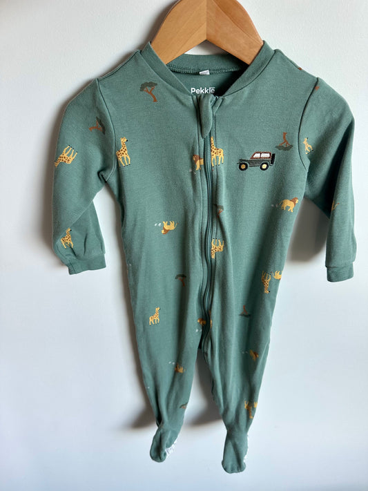 Safari Footed Sleeper / 12m