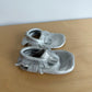 Silver Soft Sole Shoes / Size 3 Infant?
