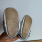 Silver Soft Sole Shoes / Size 3 Infant?