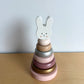 Bunny Wooden Stacking Toy (No Shipping)