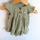Sage Heart Bodysuit Dress / 9m