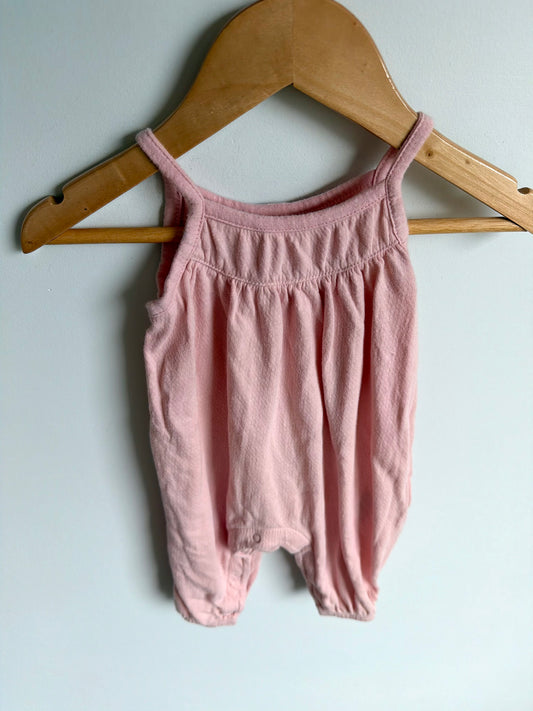 Pink Tank Jumpsuit / 0-3m