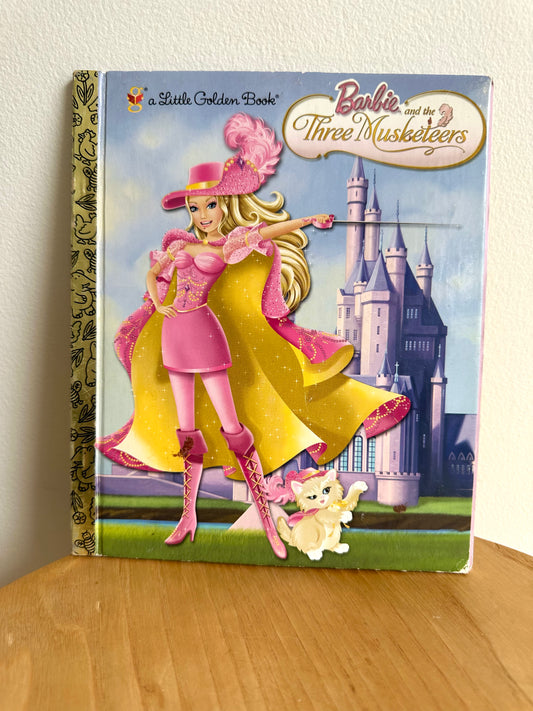 Barbie and the Three Musketeers Book / 4-6 years