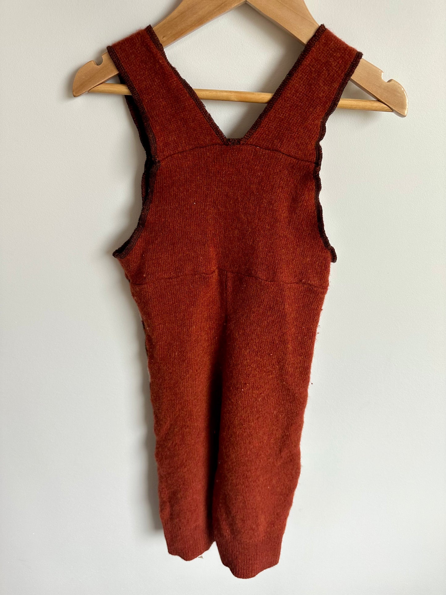 Made in Victoria Rust Pattern Jumpsuit / 2-3T
