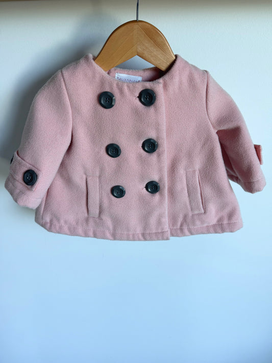 Pink Peacoat / 12m
