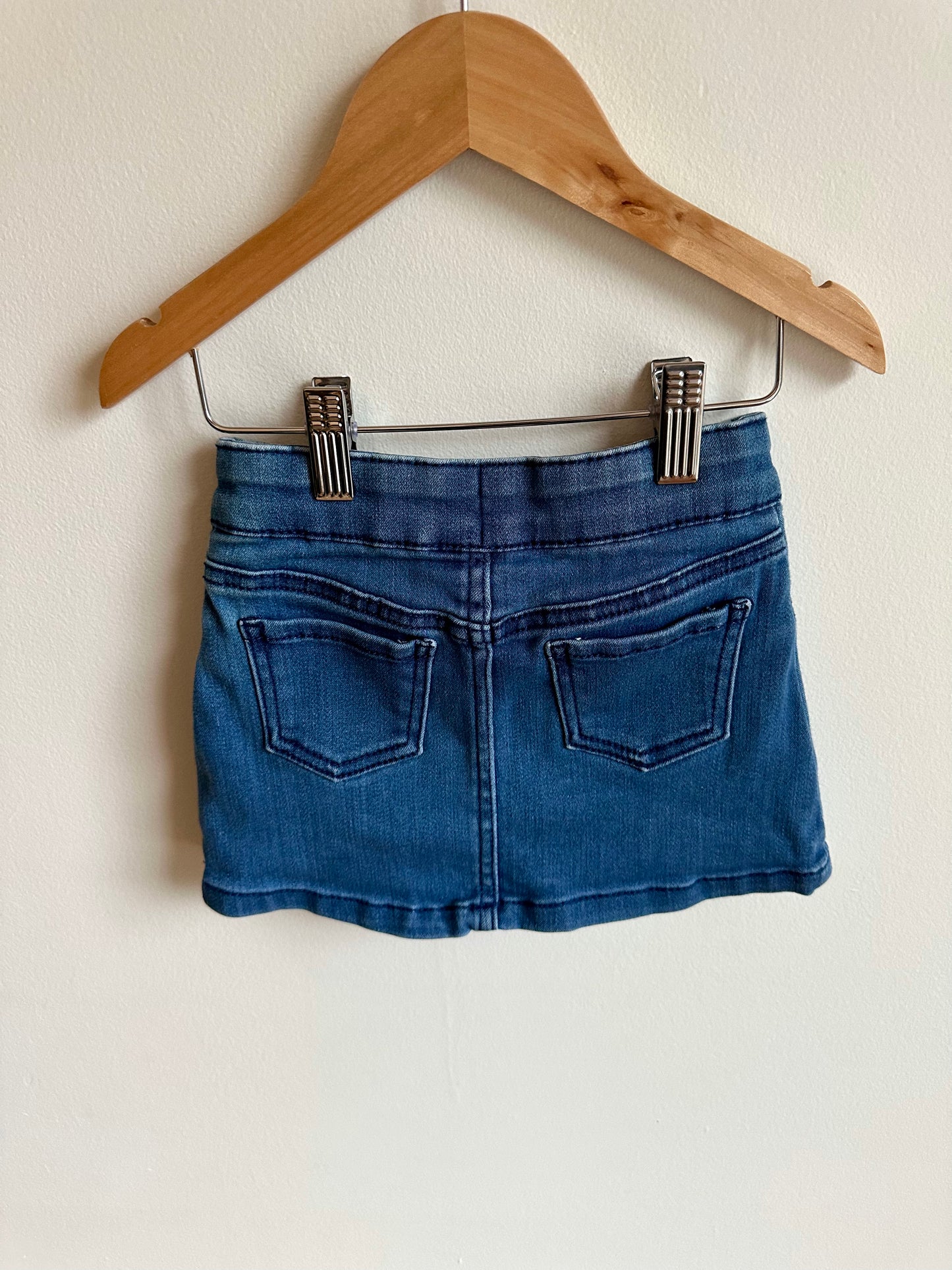 Heart Denim Skirt / 3T