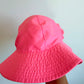 Bright Pink Flower Hat / 0-9m
