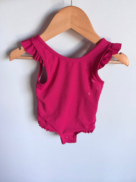 Fuschia Pool Day Swimsuit / 2T