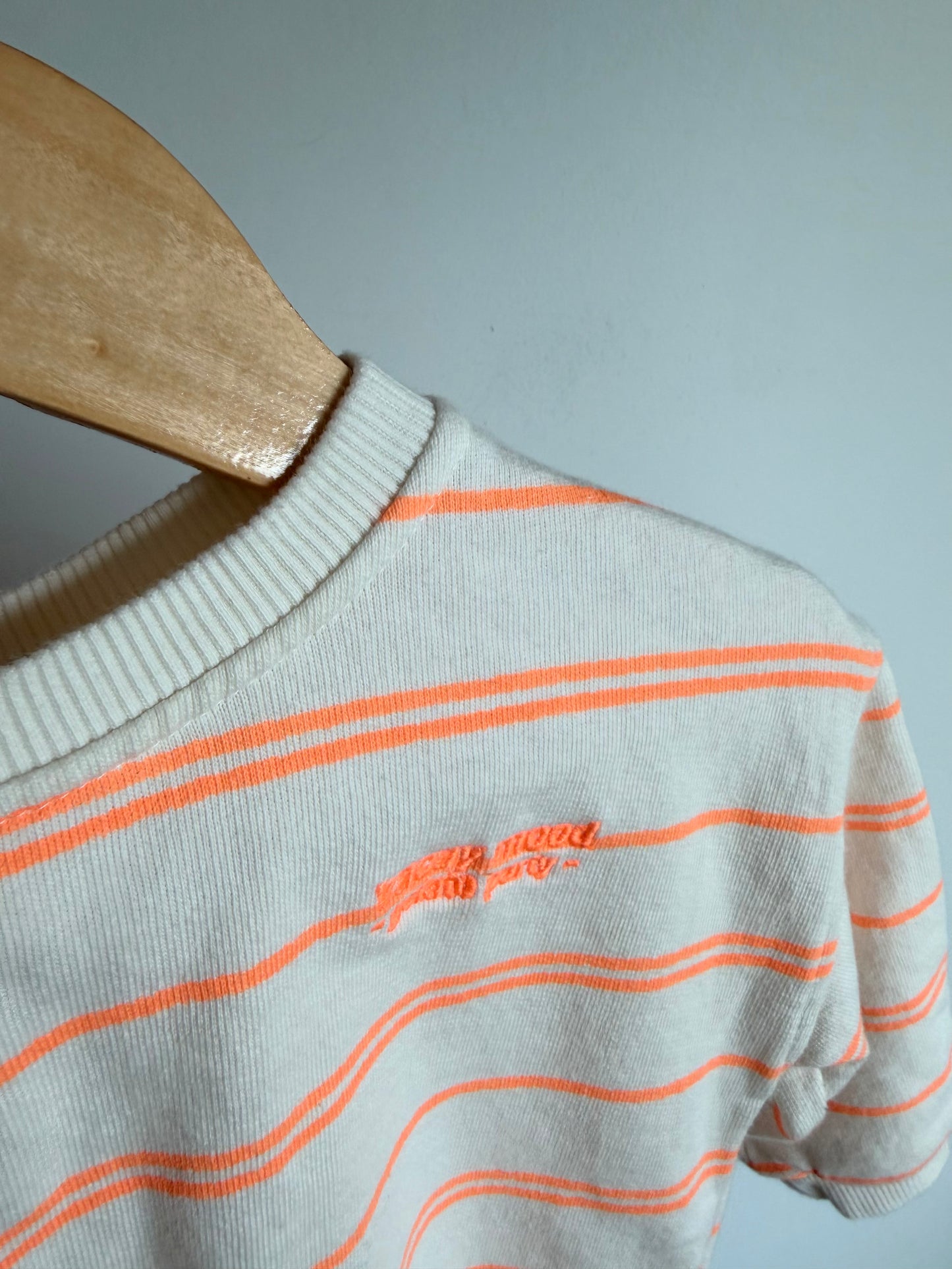 Zara Vacay Mood- Gelato Party Striped Crewneck / 24m