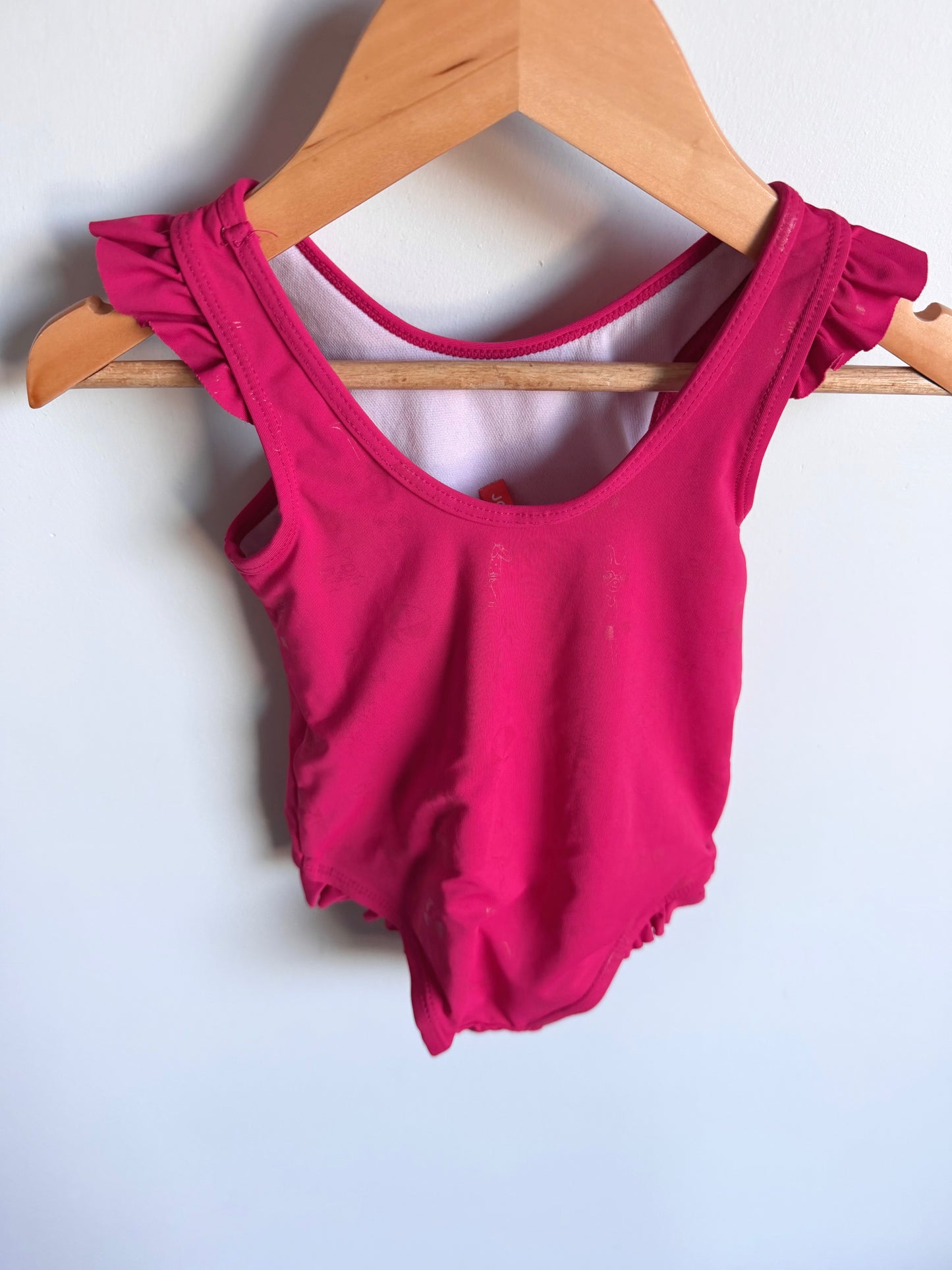 Fuschia Pool Day Swimsuit / 2T