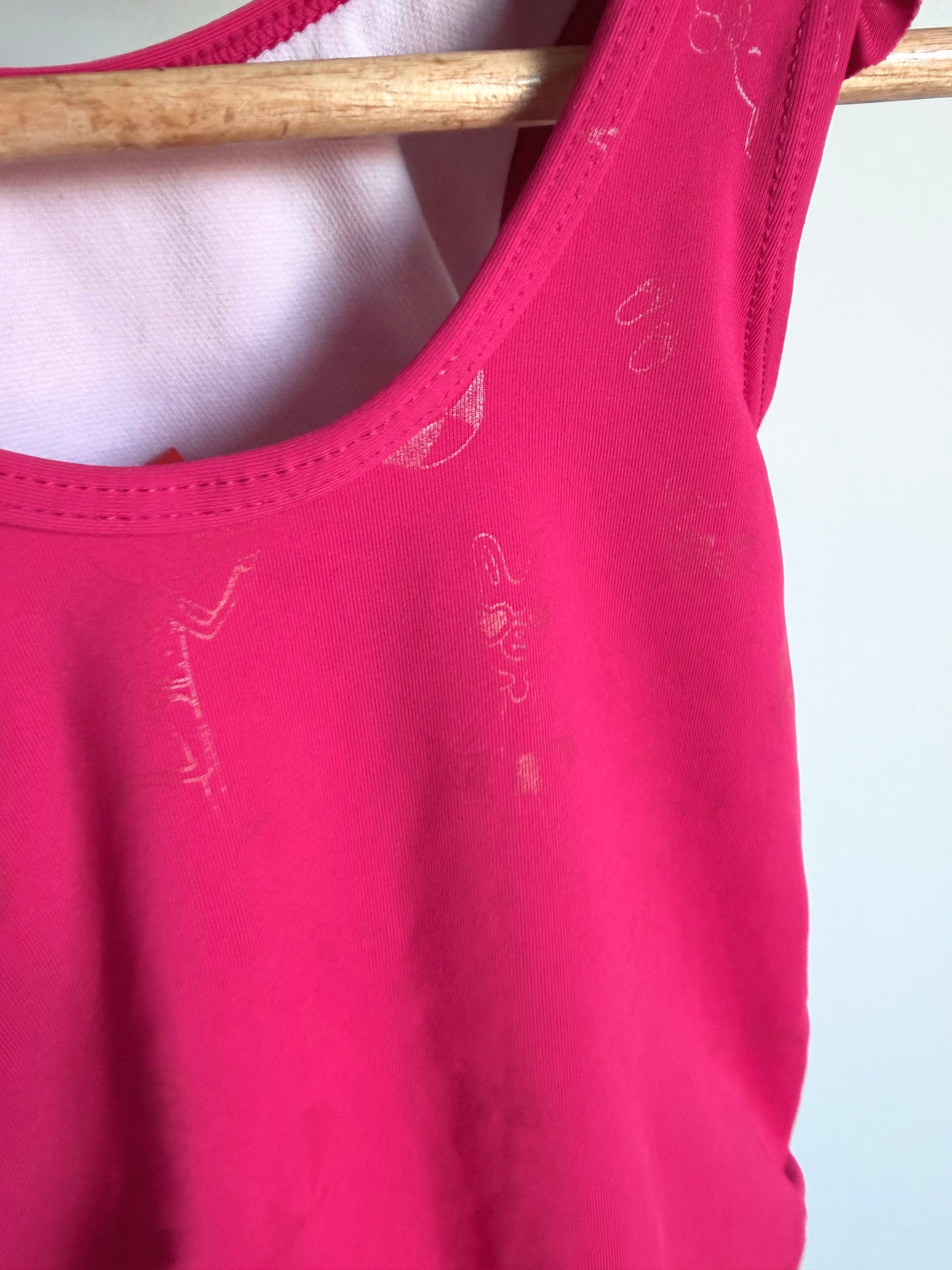 Fuschia Pool Day Swimsuit / 2T