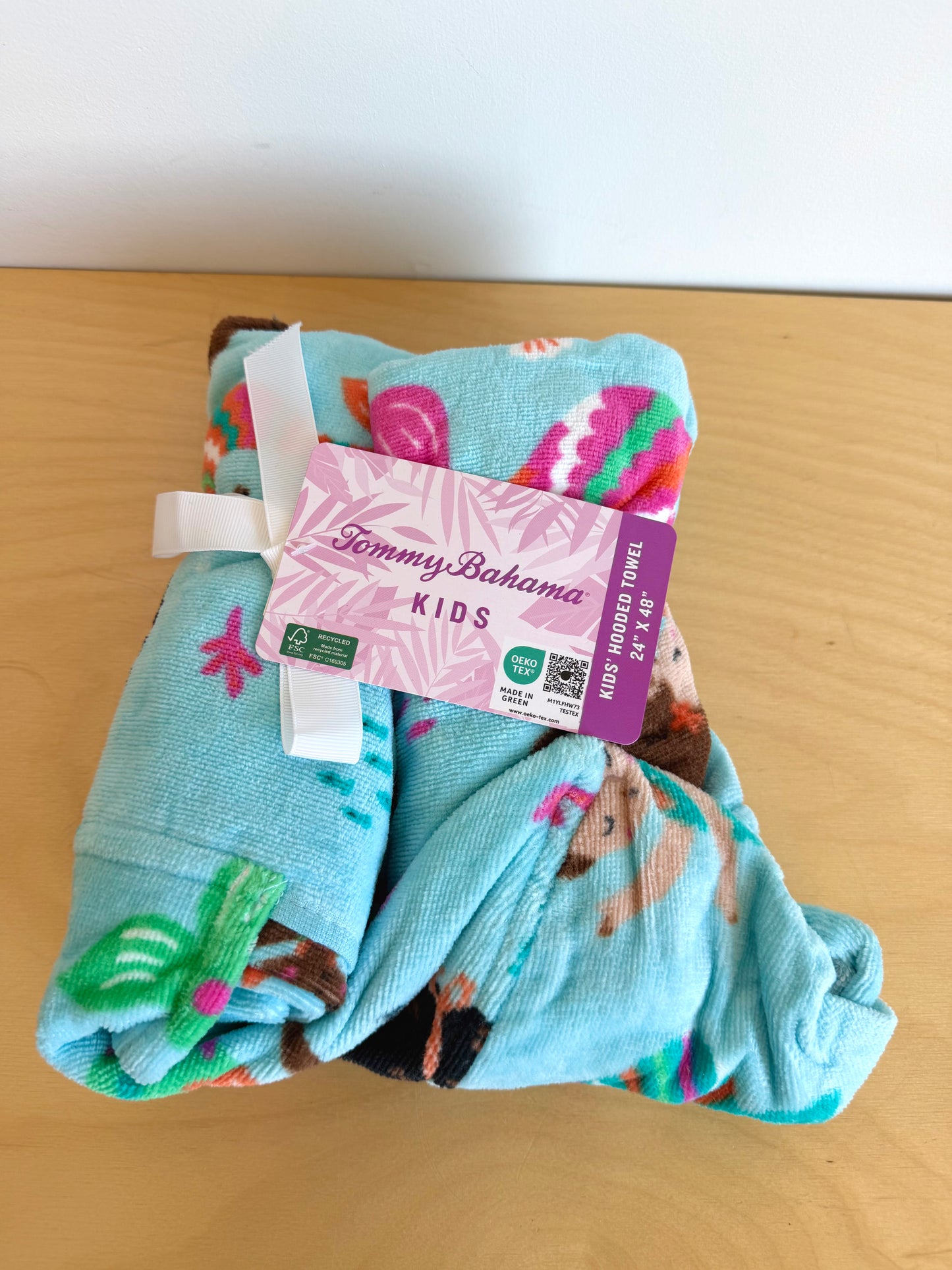Mermaid Hooded Towel (With tags) / 1-4 years