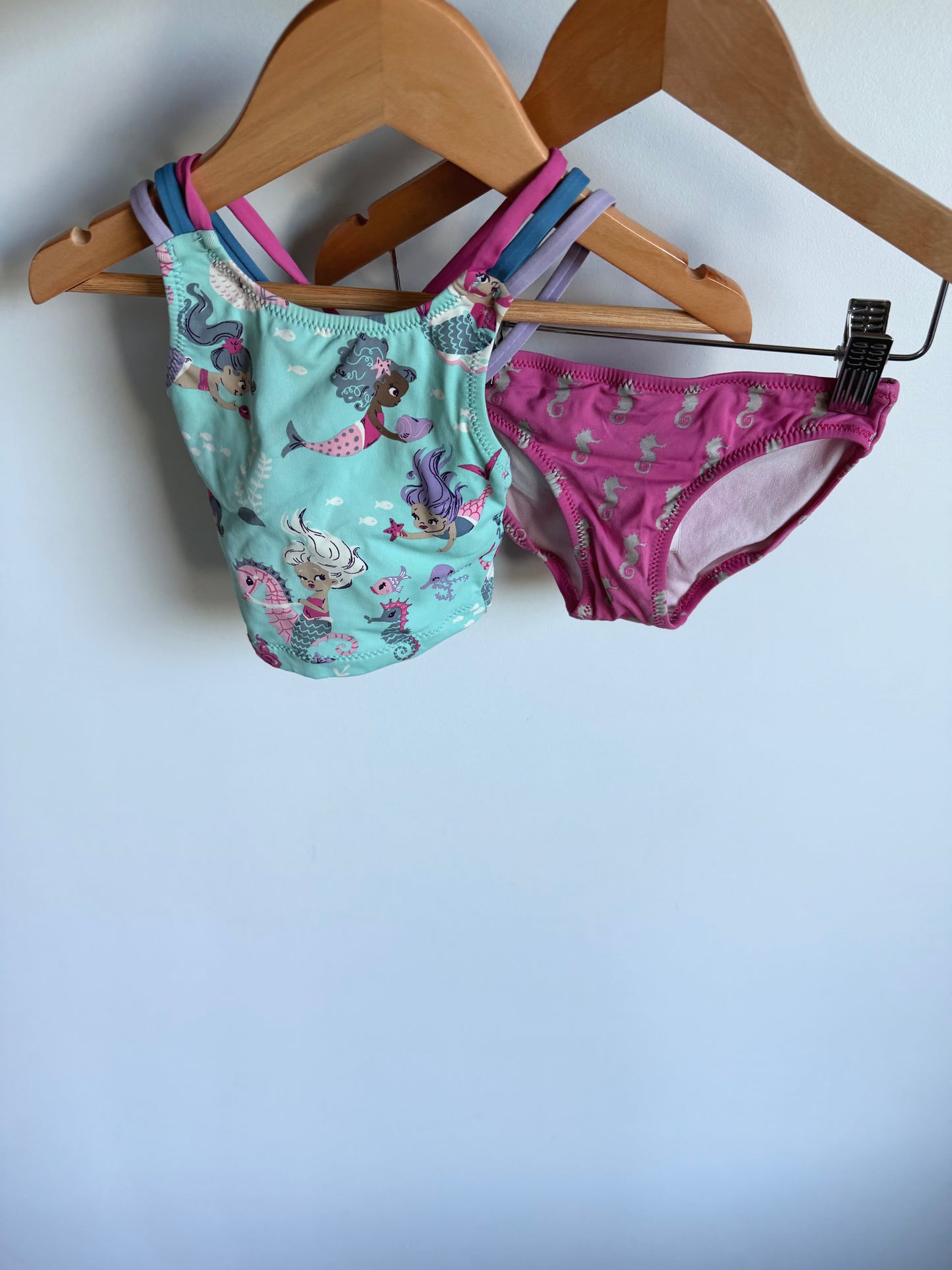 Hatley Mermaid Seahorse Swim Suit (PLAY) / 2T