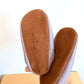 Purple Star Leather Slippers (With tags) / 18-24m