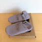 Purple Star Leather Slippers (With tags) / 18-24m