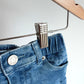Gap Dark Marbled Denim Shorts / 2T