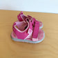 Pink Butterfly Sandals / Size 4 Toddler