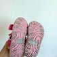 Pink Butterfly Sandals / Size 4 Toddler
