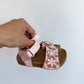 Flower Sparkly Sandals / Size 5 Toddler