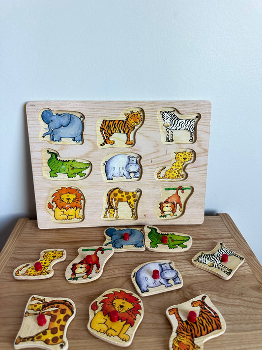 Safari Animal Puzzle (No Shipping)
