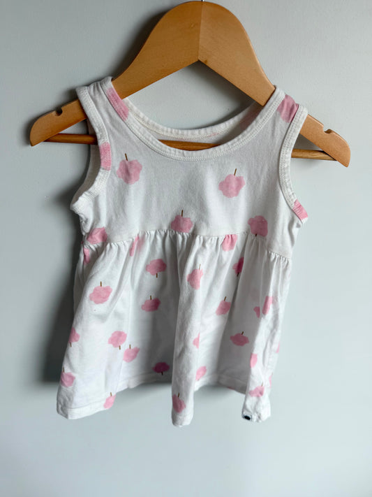 100% Organic Cotton Candy Dress / 18-24m