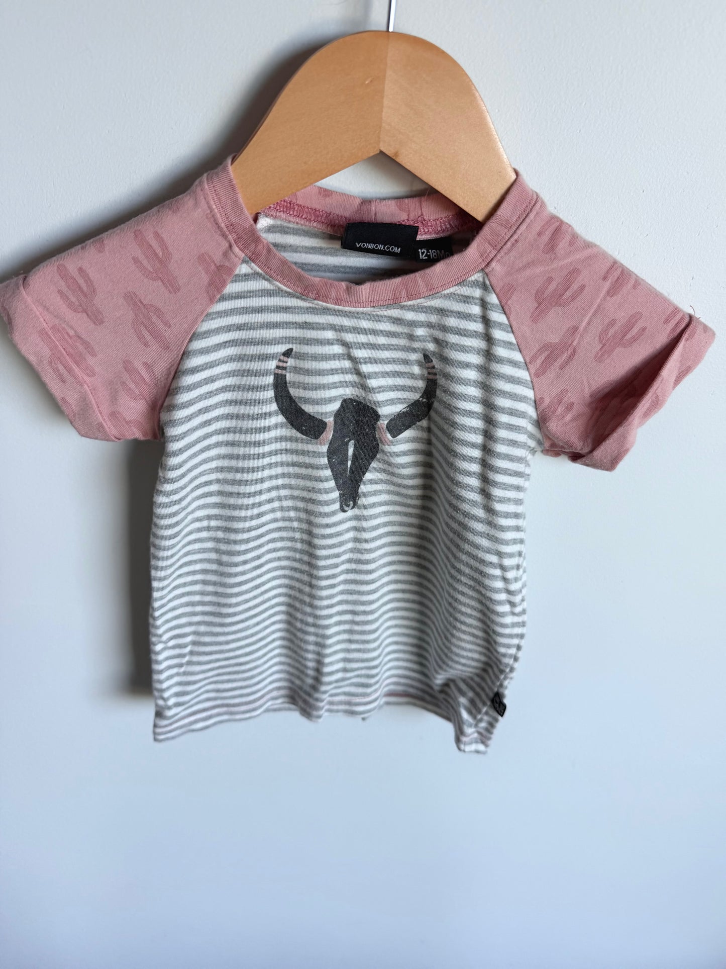 VonBon Bamboo Horns Top / 12-18m