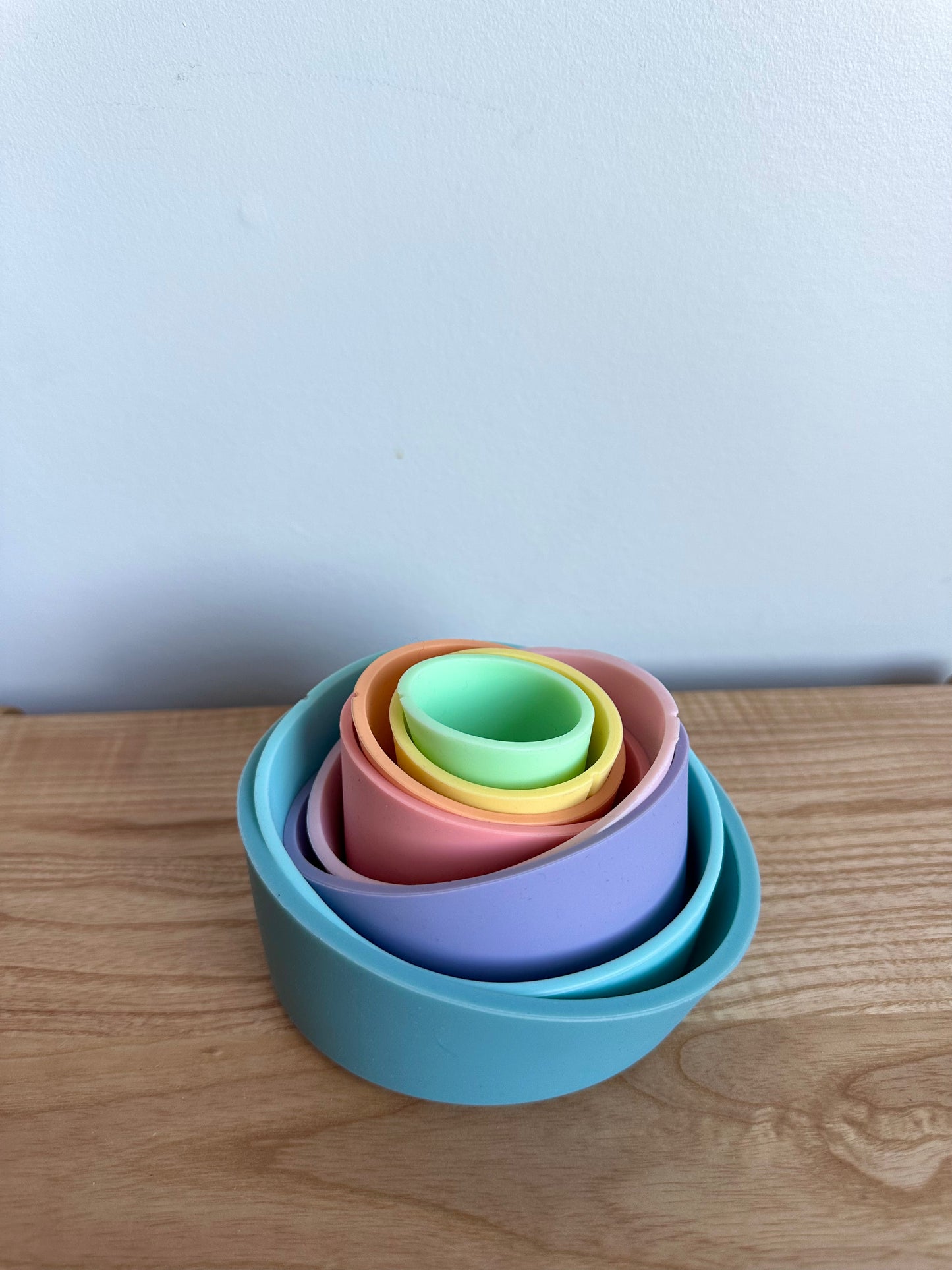 Silicone Stacking Cups (No Shipping)