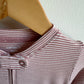 Soft Footed Striped Sleeper / 2T