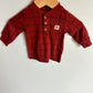 Rust Checkered Lines Pocket Top / 3m