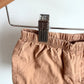 Tan 100% Cotton Shorts / 18m