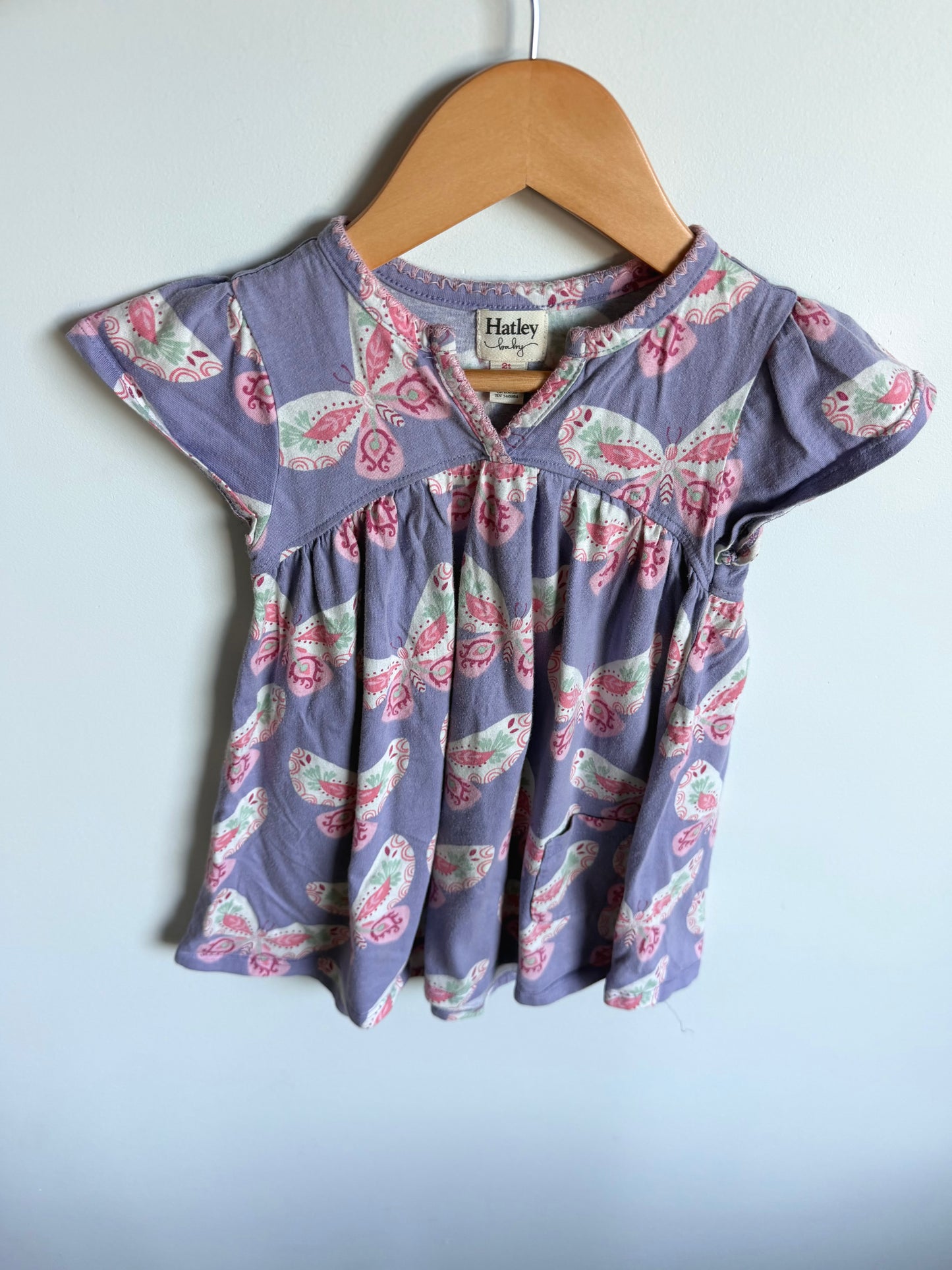 Hatley Butterfly Tunic Dress or Nightie / 24m