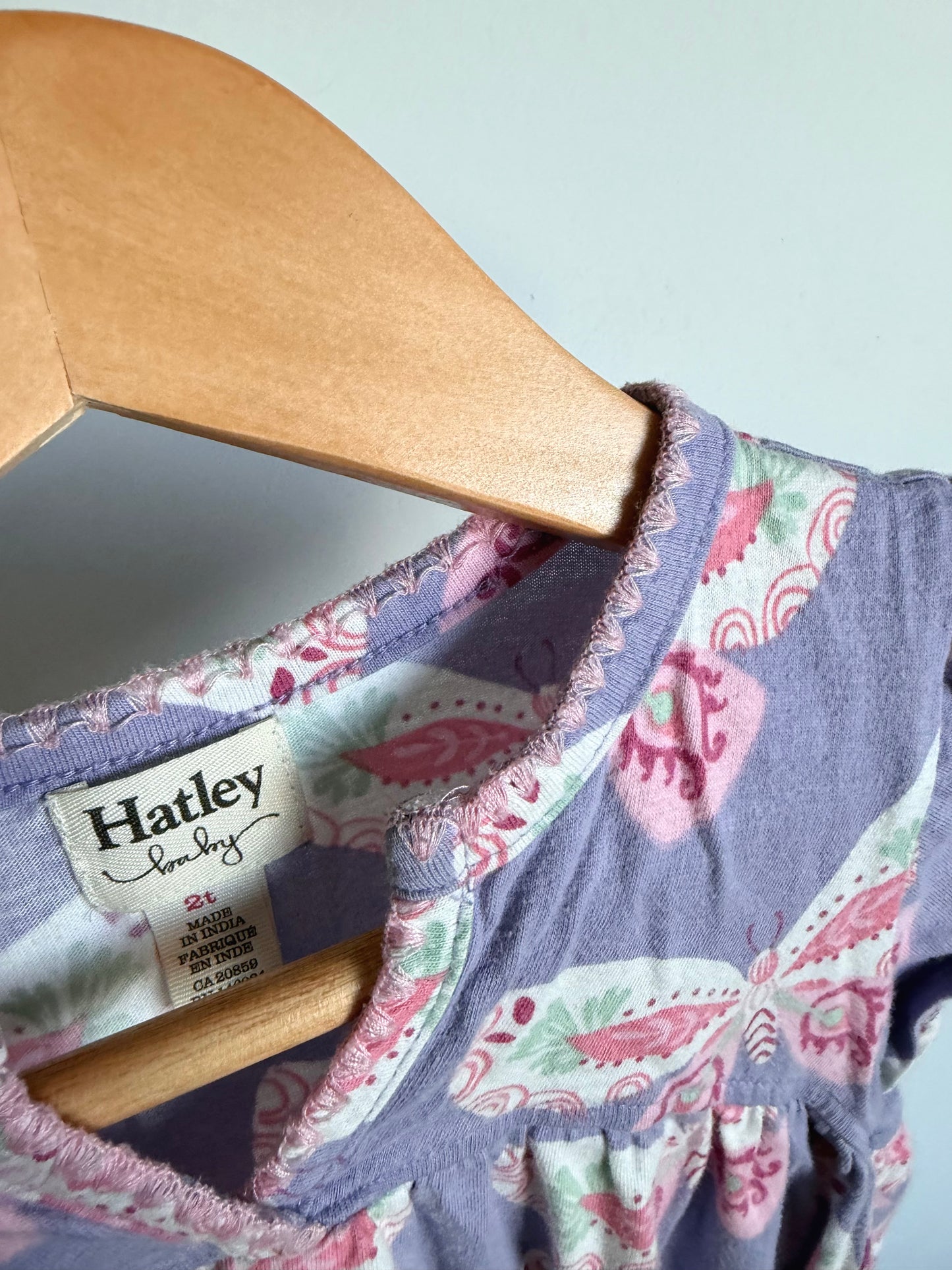 Hatley Butterfly Tunic Dress or Nightie / 24m
