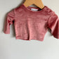 Floral Dusty Pink Top / 3-6m