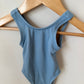 Blue Swim Suit with Bow at the Back / 0-3m