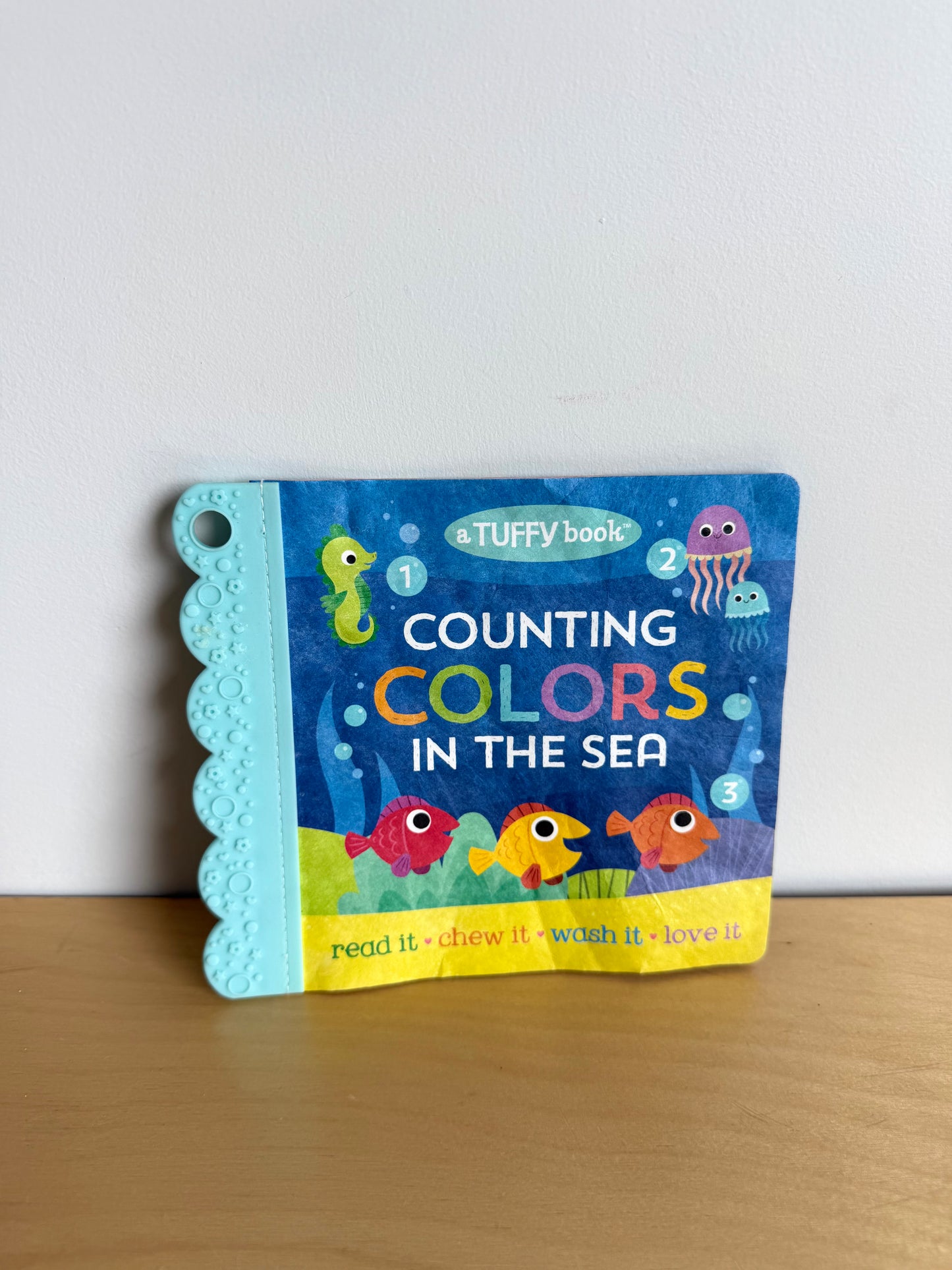 Washable Tuffy Counting Colours in the Sea Book / 0-2 years