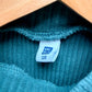 Green Ribbed Mock Neck Top (PLAY) / 4-5T