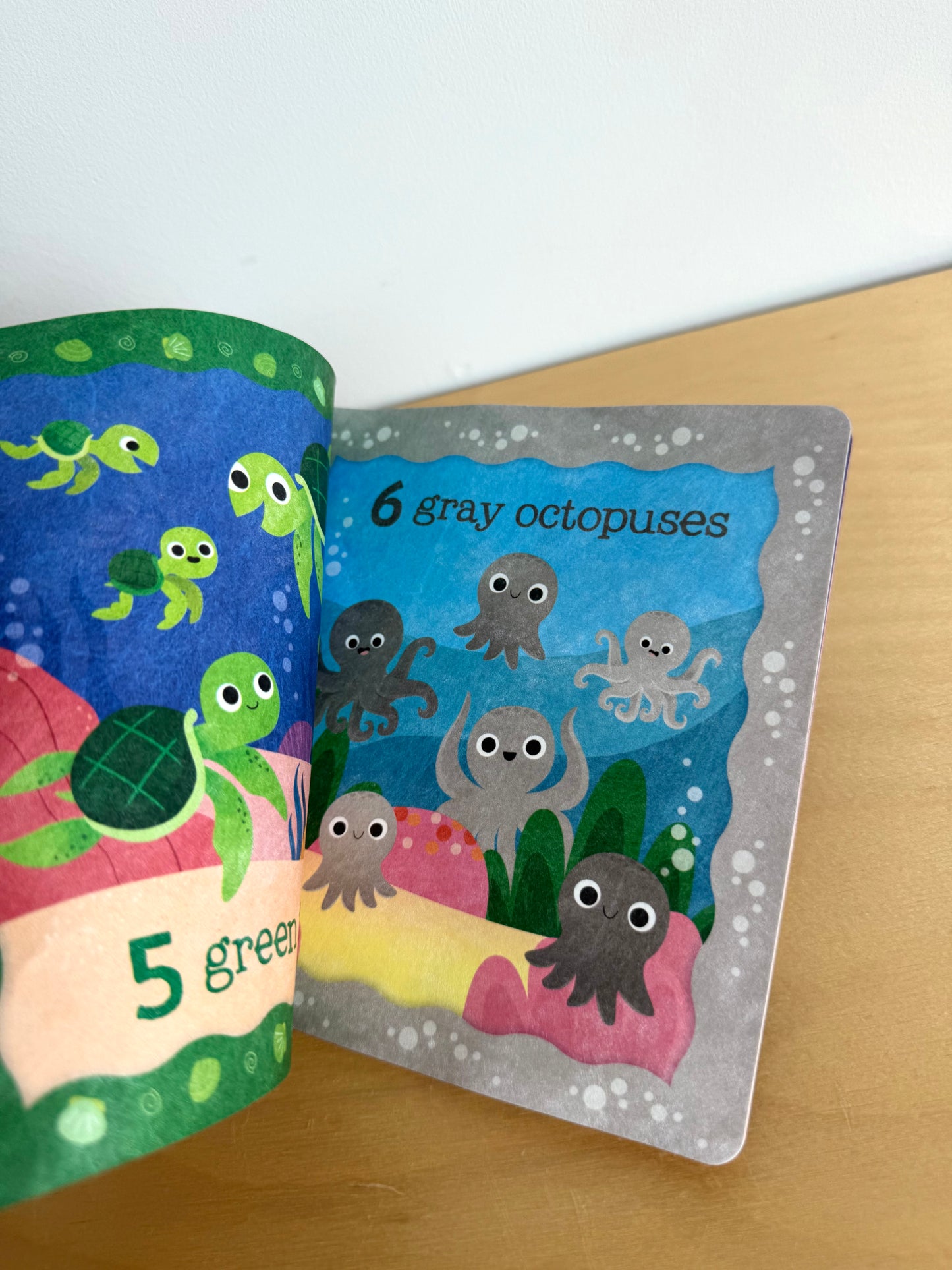 Washable Tuffy Counting Colours in the Sea Book / 0-2 years
