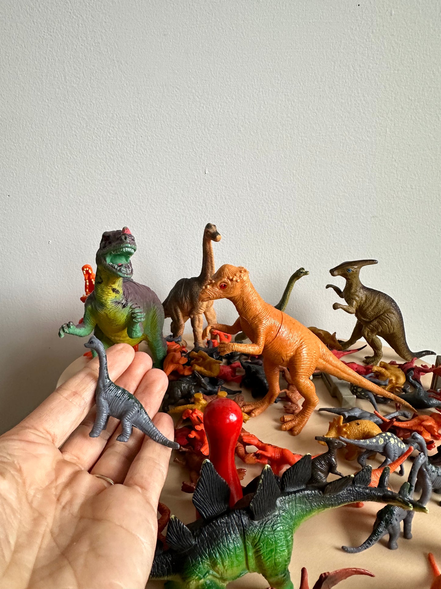 Bag of Toy Dinosaurs (No Shipping)