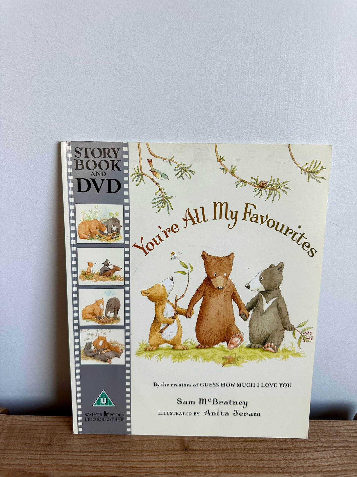 You're All My Favourites Book + DVD / 2-5 years (No Shipping)