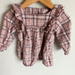 Pink Tartan Dress / 12-18m